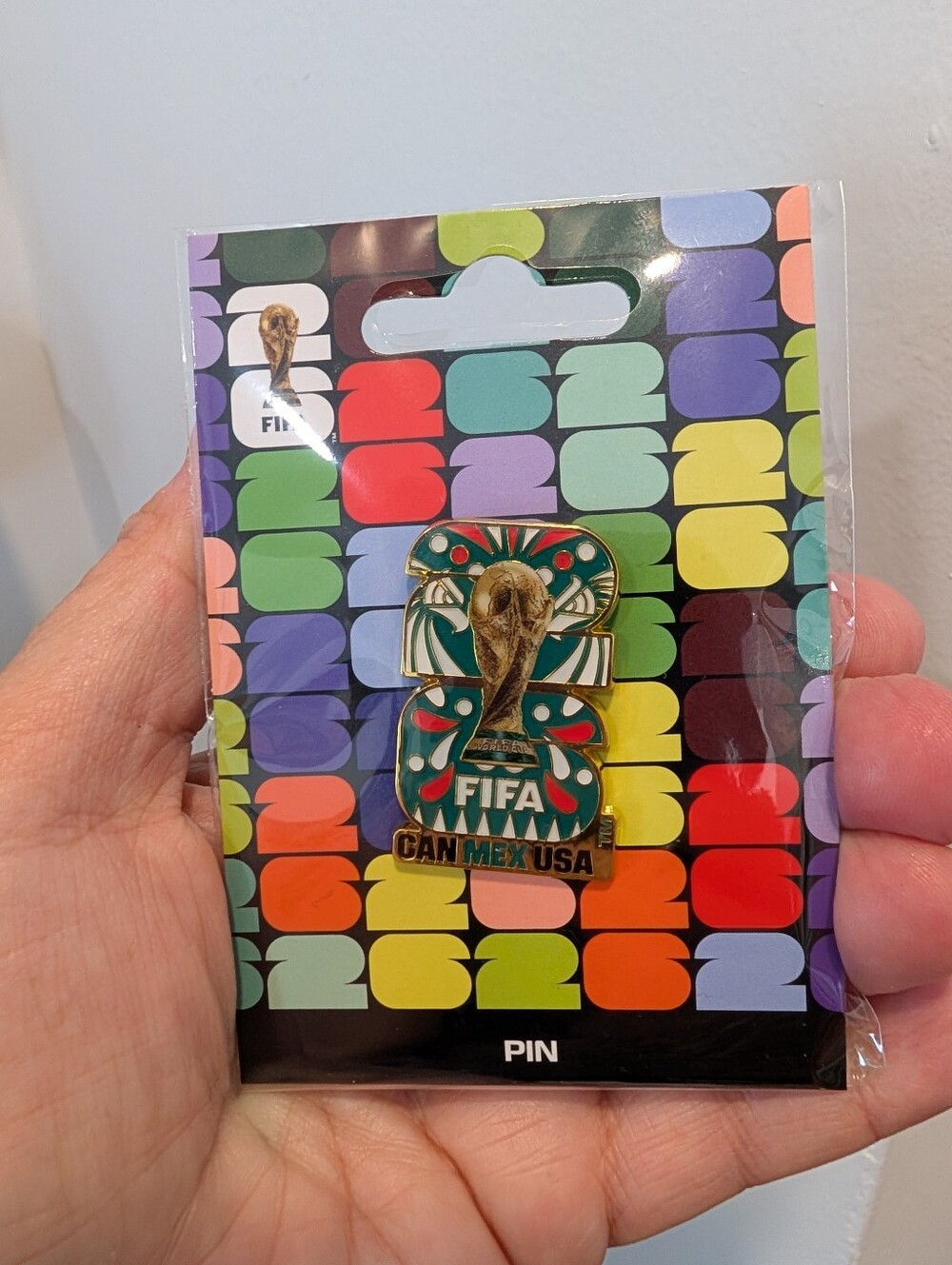 Can Mex USA Enamel Pin - Multicolor